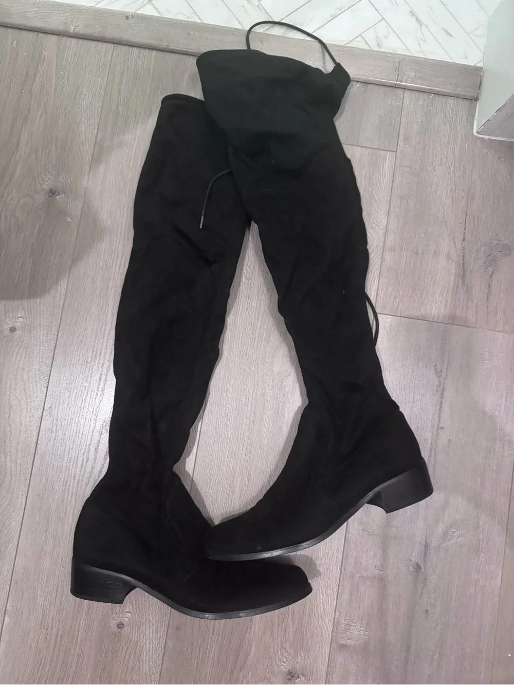 Charles by Charles David Black Over-the-Knee Boots